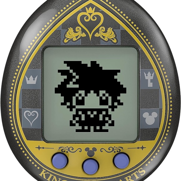 Bandai Tamagotchi Nano – Kingdom Hearts 20th Anniversary, édition Dark Mode Noir Et Or, Avec 27 Personnages Déblocables
